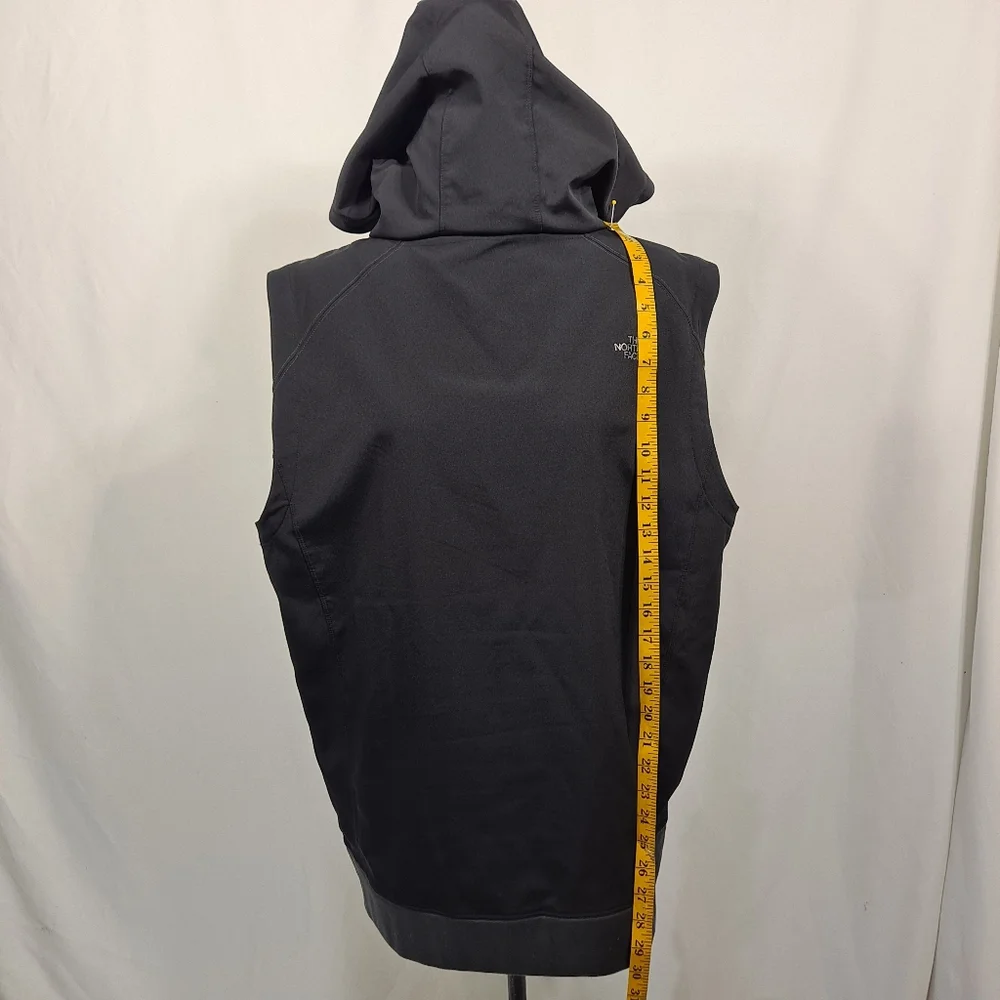 The North Face Black Softshell Hooded Vest